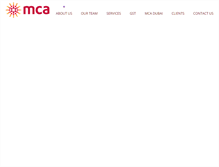 Tablet Screenshot of consultmca.in